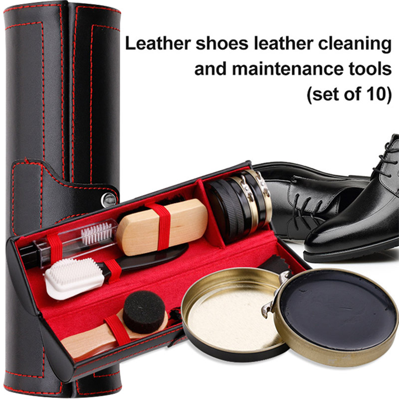 Sneaker Care Clean - 1 Set Deri Ayakkabı Cilası Seti